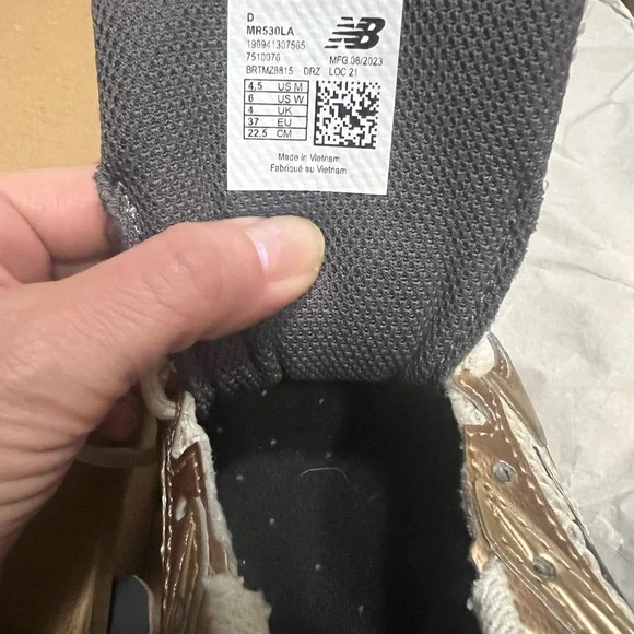 New Balance Athletic shoes- 530 in Turtle Dove-NEW - Picture 5 of 6